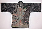 Japanese Fireman's sashiko hanten coat Edo period