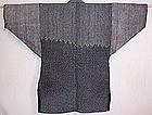 Japanese  Meiji indigo dye sashiko donza hanten !!
