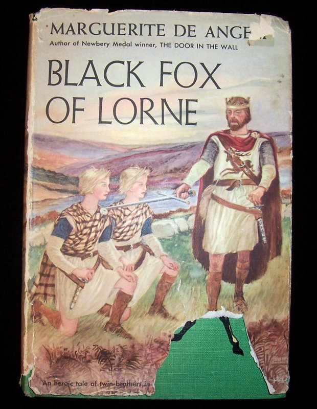 Black Fox of Lorne by Marguerite De Angeli, 1956