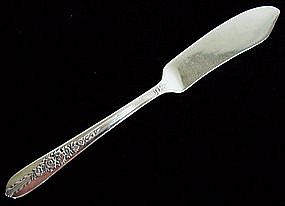 Nobility Silver Plate Butter Knife Royal Rose 1939