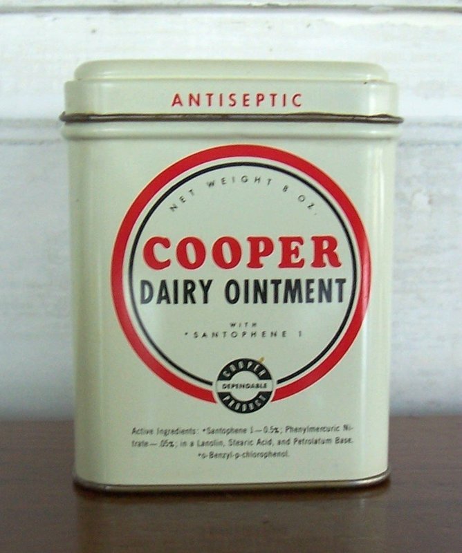Cooper Dairy Ointment Tin