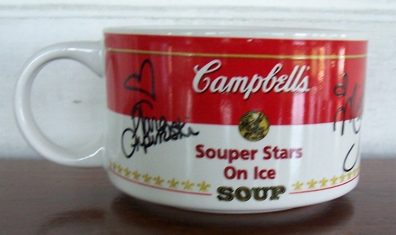 Campbell's Souper Stars on Ice Soup Mugs