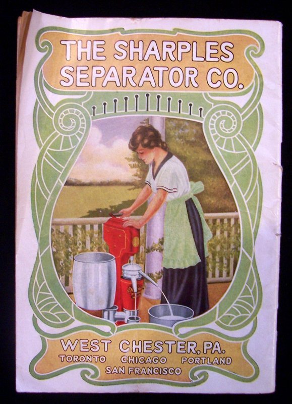Sharples Separator Company Old Time Song Book