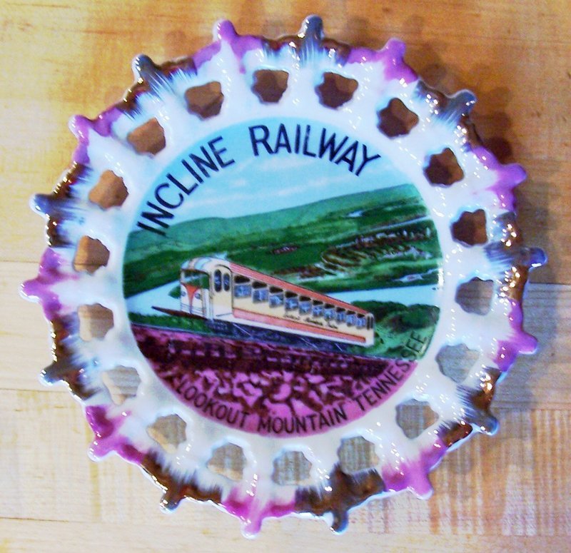Souvenir Plate Incline Railway, Lookout Mountain TN