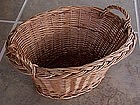Vintage Child's Play Wicker Laundry Basket