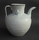 Song Dynasty Qingbai Ewer with Cover