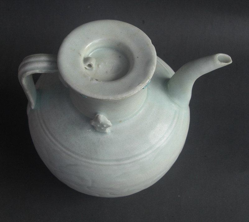 Song Dynasty Qingbai Ewer with Cover