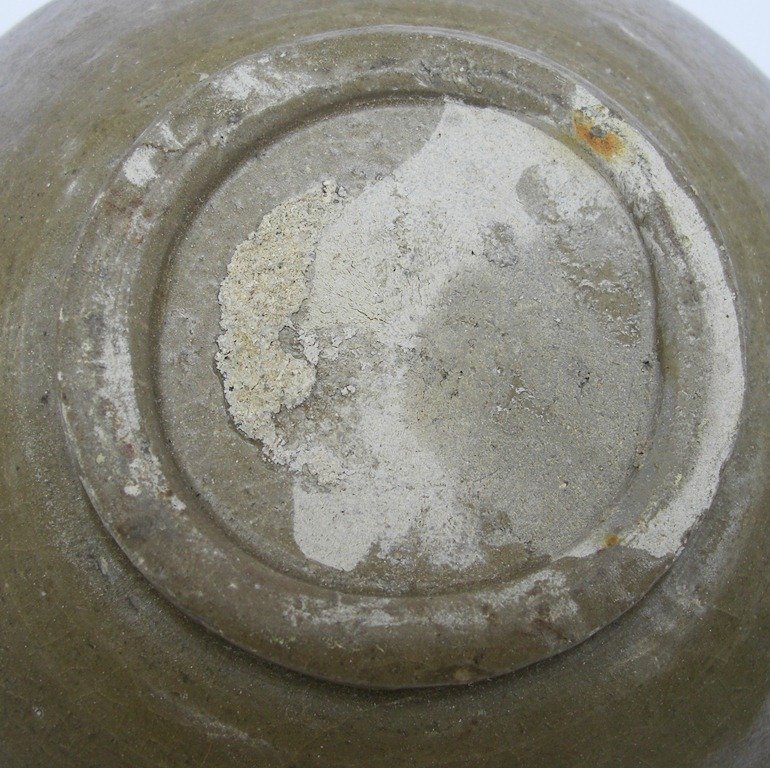 Song Celadon Bowl With Flower Decorations