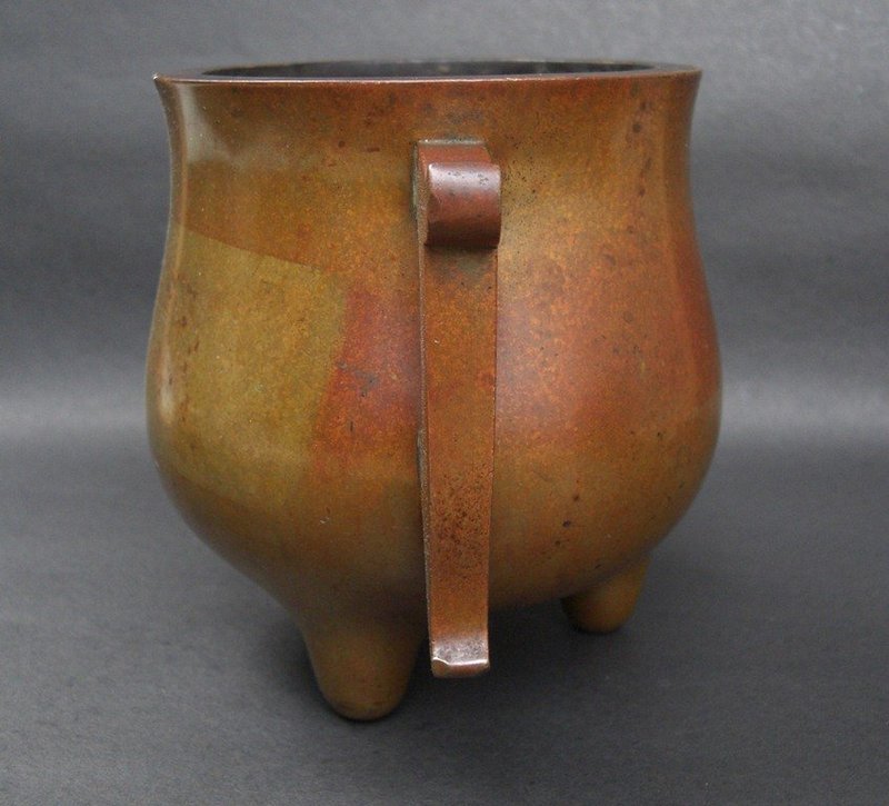 Chinese Bronze Censer Xuande mark, Qing Dynasty