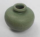 Yuan Dynasty Lonquan Celadon Dragon Jarlet