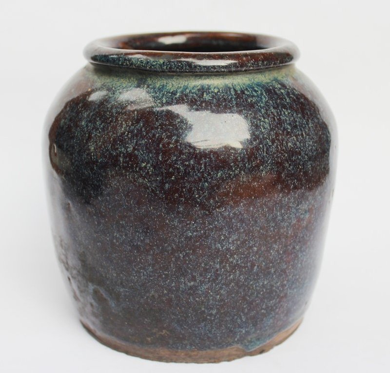 Jun Type Glazed Small Jar, Qing Dynasty