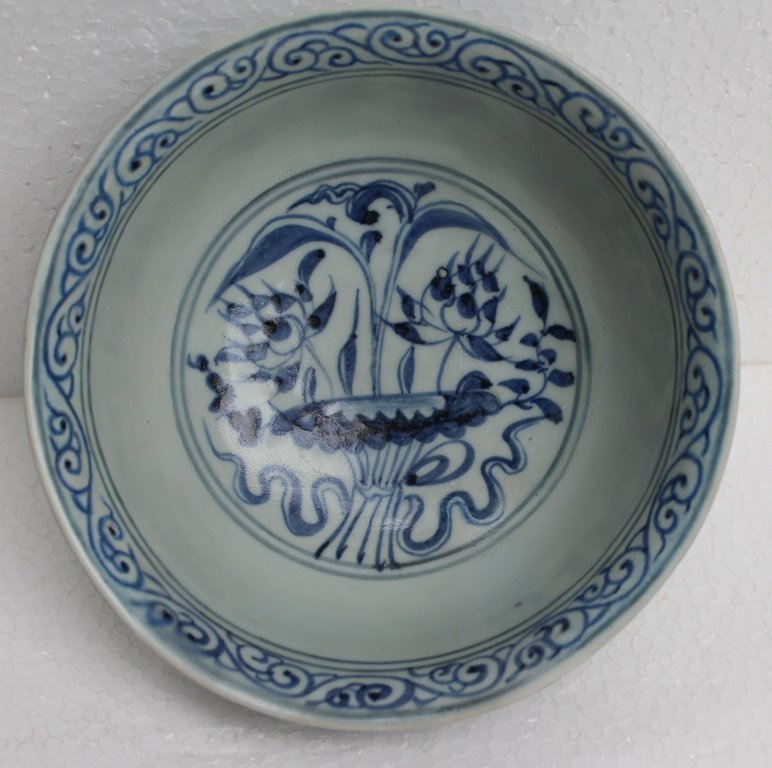 Yuan Dynasty Blue and White Bowl