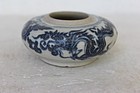 Vietnamese Blue and White Jarlet With Dragon Motive