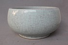 Chinese Qing Dynasty Crackled Glaze Large Bowl, 18th Century