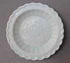 Chinese Song Dynasty Flower Shape Dish with Molded Flower Motive.