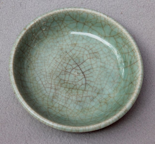 19th Century Crackled Celadon Glaze Small Bowl