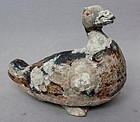 Chinese Qing Dynasty Duck Pottery