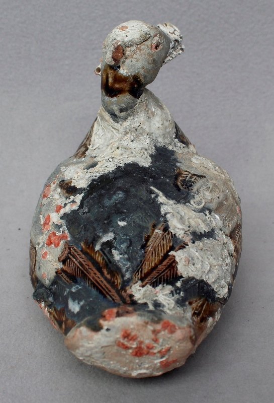 Chinese Qing Dynasty Duck Pottery