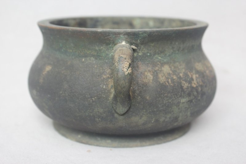 Chinese 18th Century Bronze Censer, Xuande Mark.