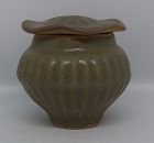 Chinese Longquan Celadon Jar With Cover, Song - Yuan Dynasty