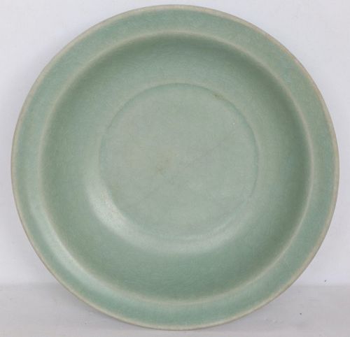 Chinese Song Dynasty Longquan Celadon Dish