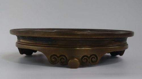 Chinese Qing Dynasty Stand for Bronze Censer