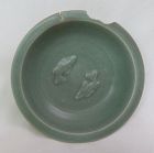 Chinese Song dynasty Longquan Celadon Twin Fish Dish