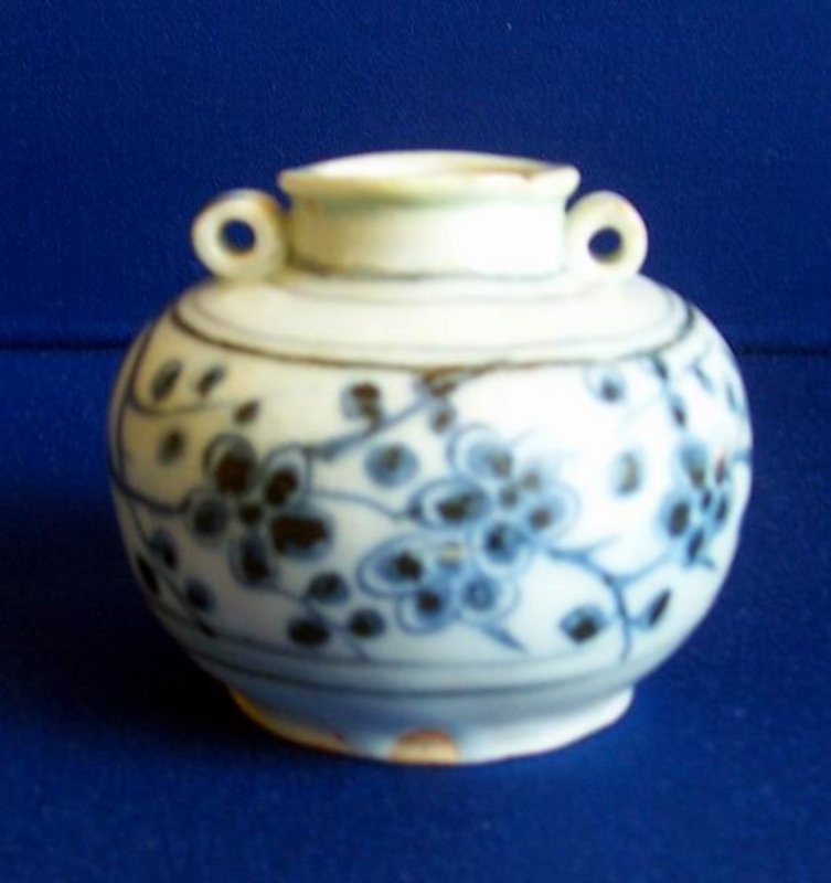 A Fine Blue and White Yuan Jar