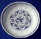 A Ming Blue and White Dish