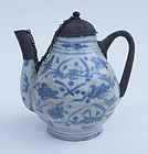 A Ming Blue and White Ewer, Jiajing period