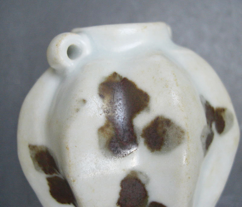 Fine Yuan dyn Octagonal shape Iron Spot Small Jar