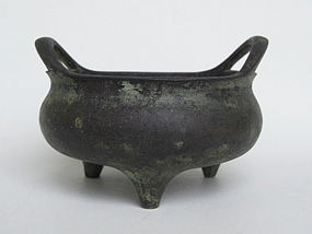 19th Century Bronze Censer with Xuande mark