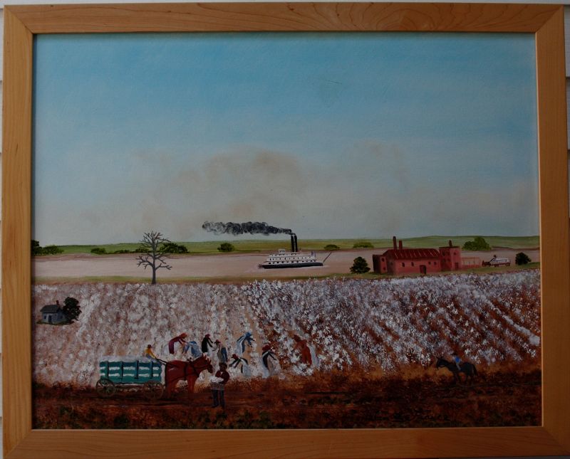 Cotton Fields by Helen LaFrance