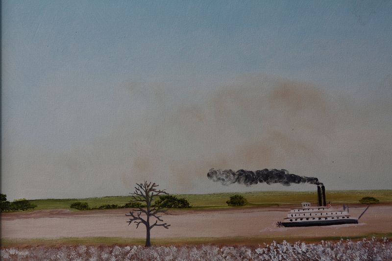 Cotton Fields by Helen LaFrance
