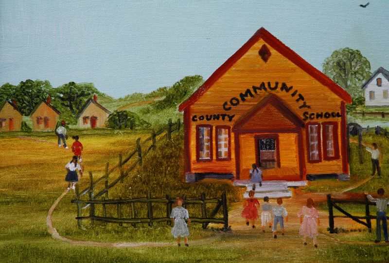Community County School by Helen LaFrance