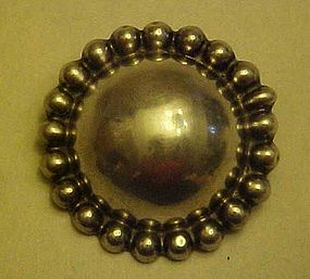 Vintage Taxco 980 silver pin by Artemio Navarette