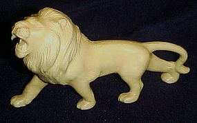 Old Japan celluloid  toy lion figurine