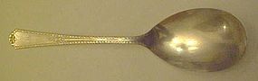 Wm A Rogers berry spoon Berkeley pattern silver plate