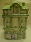 Victorian Post office house building cookie jar