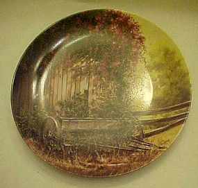 Country seed plater plate by Maurice Harvey plate 2