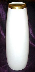 Royal Porzellan Bavaria KPM Ivory & gold trim vase