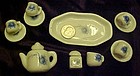 Complete set of tiny dollhouse  dishes from Pretty Port
