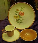 Homer Laughlin saucer for Dura print Everglade pattern