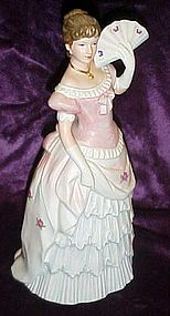 Homeco Victorian ladies figurine Shall we dance 1421