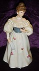 Homco Victorian lady with feather figurine 1463