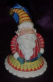 Santa bell ornament, Very cute!!