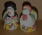 Thanksgiving turkeys salt and pepper shakers