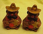 Rare California Originals Sheriff shakers