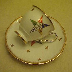 Easter Star Royal Stafford demi cup and saucer set