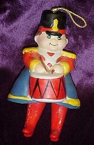 Little Drummer porcelain Christmas ornament